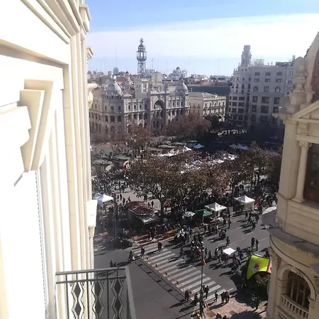 Ayuntamiento Panoramic 公寓 瓦伦西亚