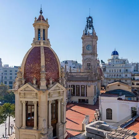 Ayuntamiento Panoramic Lejlighed Valencia