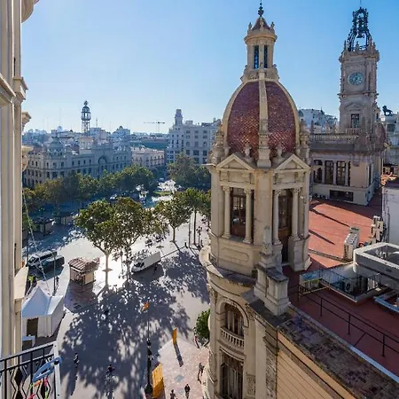 Ayuntamiento Panoramic Lejlighed Valencia